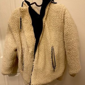 Urban Outfitters Double sided teddy jacket